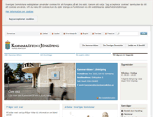 Tablet Screenshot of kammarrattenijonkoping.domstol.se