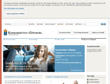 Tablet Screenshot of kammarrattenigoteborg.domstol.se