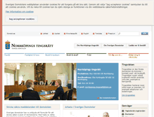 Tablet Screenshot of norrkopingstingsratt.domstol.se