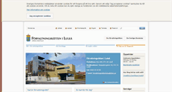 Desktop Screenshot of forvaltningsrattenilulea.domstol.se