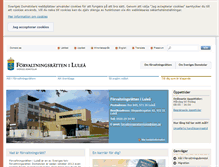 Tablet Screenshot of forvaltningsrattenilulea.domstol.se