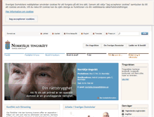 Tablet Screenshot of norrtaljetingsratt.domstol.se